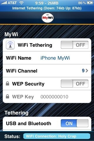 iPhone4S如何通过USB设置网络共享 iPhone4S如何通过USB设置网络共享