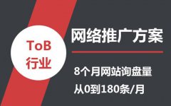 详解ToB行业低成本网络推广方案