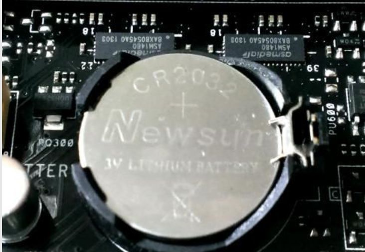 cmos电池没电 cmos电池没电