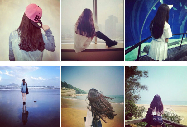 qq头像女生背影