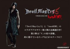 《鬼泣5》“V”主题饰品周边预告 诗集、手杖为灵感