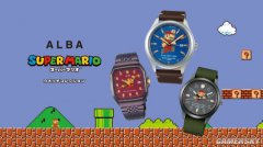 任天堂合作精工推出《超级马里奥》手表 外观设计靓绝、9月20日发售