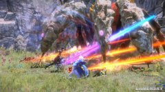 《刀剑神域：彼岸游境》高清战斗截图 剑光流泻华丽炫目