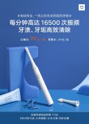 米家声波电动牙刷T100正式众筹：99元/3支