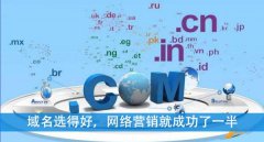 网络推广效果好不好，域名也要负一定责任！