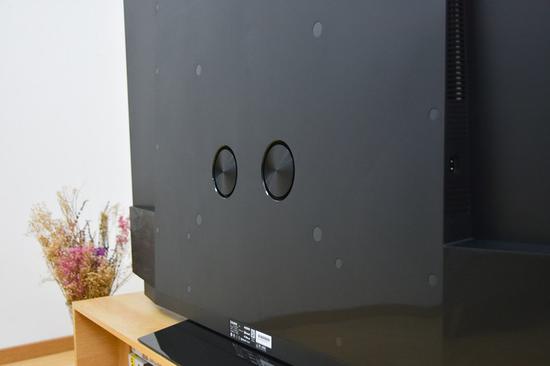  背部有1个低音喇叭单元和1对无源辐射器