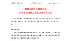 熊猫金控暴雷背后：创始人从教师变烟花大王，频繁转型腾挪资本