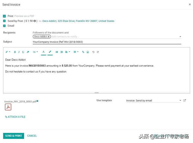 世界排名第一免费开源ERP Odoo一个成熟稳定领先的企业信息化平台