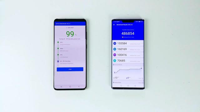 三星S20Plus和华为Mate30Pro性能PK：差距比想象的大多了