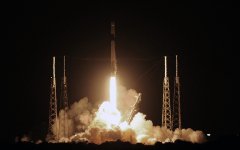 SpaceX猎鹰9号火箭发射升空 最后一次执行空间站补给任务