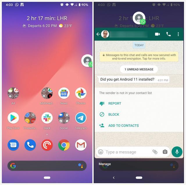 谷歌突然发布安卓11新系统！更新6大新功能："亲儿子机型"全面首发