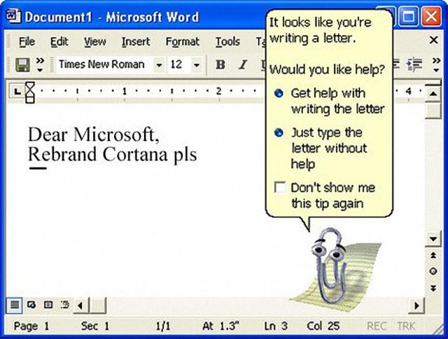 小娜消失，Clippy回归，微软改造win10的步子迈的有点大