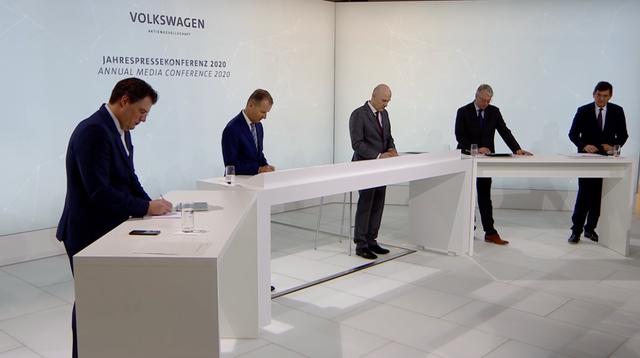 大众2020年财务年会，迪斯提到最多的是中国和特斯拉