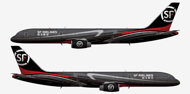 顺丰收费高不包邮的理由：因为他们要养灰机，记顺丰快递货机队