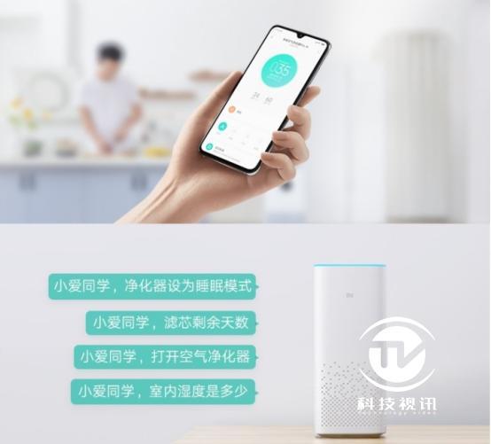 全新双进风系统带来强劲净化性能，小米净化器图赏