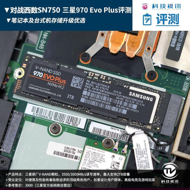 读写突破3300MB每秒！三星970Evo Plus SSD评测