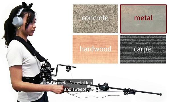 高科技手杖：微软研究院再次展示新颖的VR控制器