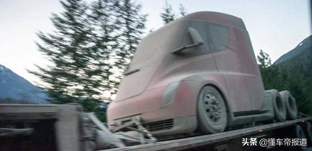 特斯拉Semi最新谍照曝光，续航里程将超900公里