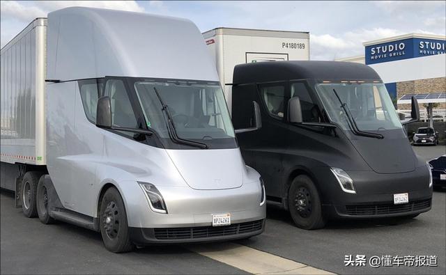 特斯拉Semi最新谍照曝光，续航里程将超900公里