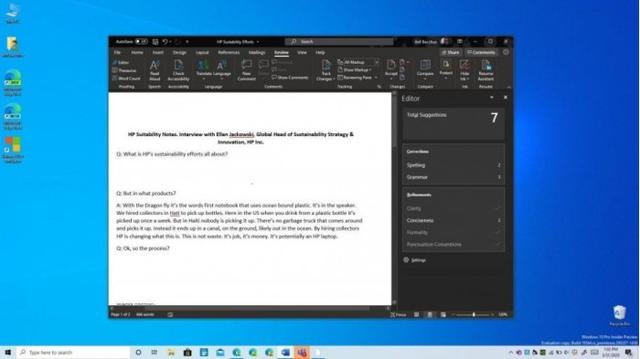 Microsoft Editor上线：Word文档编辑的智能助手