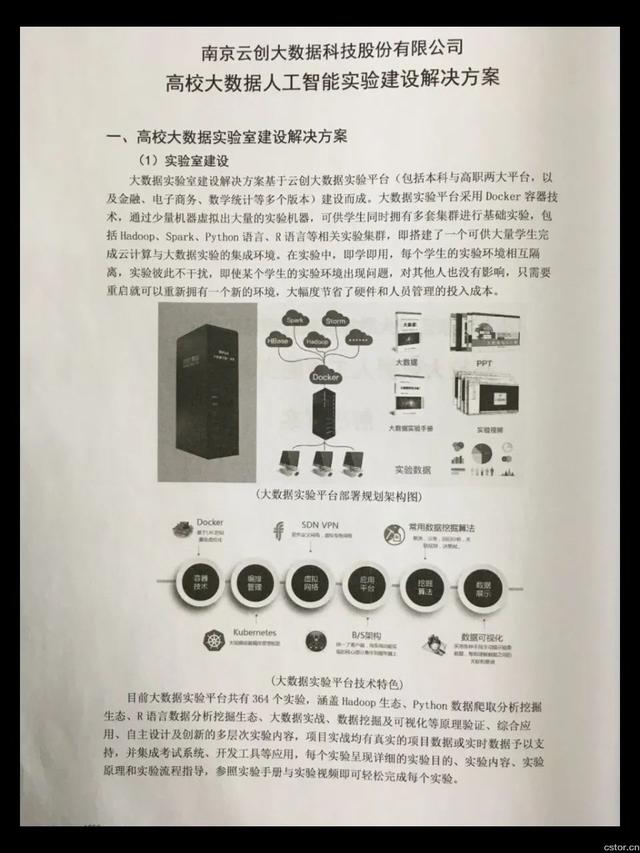 全国高校人工智能与大数据创新联盟,再次首推云创高校大数据与人工智能实验室建设方案