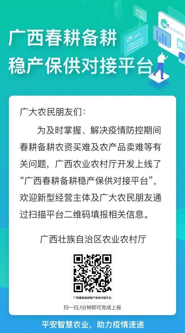 广西出台科技强农8大工程实施方案 力争3年内农业科技进步贡献率超52%
