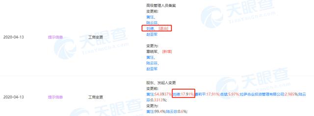 最前线 | 华米科技运营主体工商变更，小米刘德退出股东行列引猜测