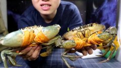 小伙拼多多买“大青蟹”，2只花了300元，掰开后：这肉认真的？