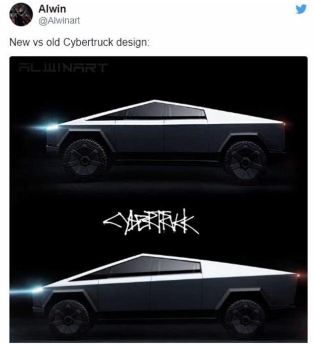 外观尺寸缩水 特斯卡皮卡调整设计 趋于传统皮卡