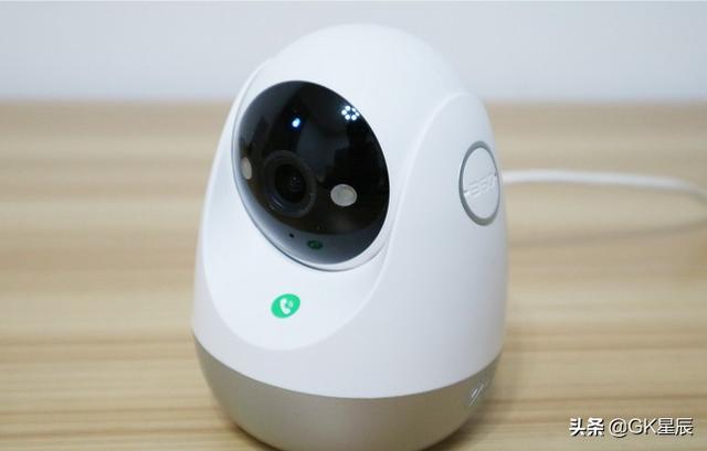 360智能摄像机云台AI标准款：一秒呼出电话，堪比微信！