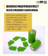 退役动力电池市场估价百亿？ 浅谈动力电池回收行业的机遇挑战