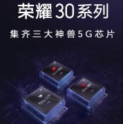 荣耀30系列新品配置信息大汇总