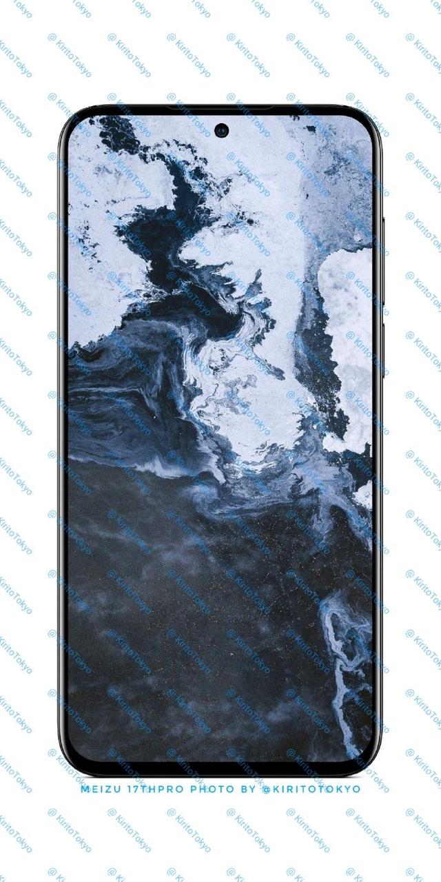 中置打孔屏造型，魅族17外观又爆新料，颜值你给几分？