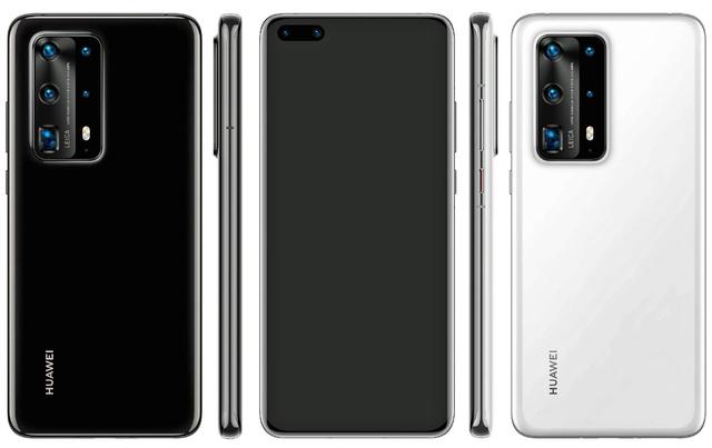 麒麟990 5G+10倍光学变焦，华为P40 Pro真机渲染图曝光