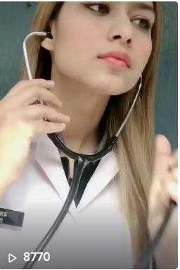 印度美女医生借中国短视频平台科普防疫常识 走红网络圈粉50万