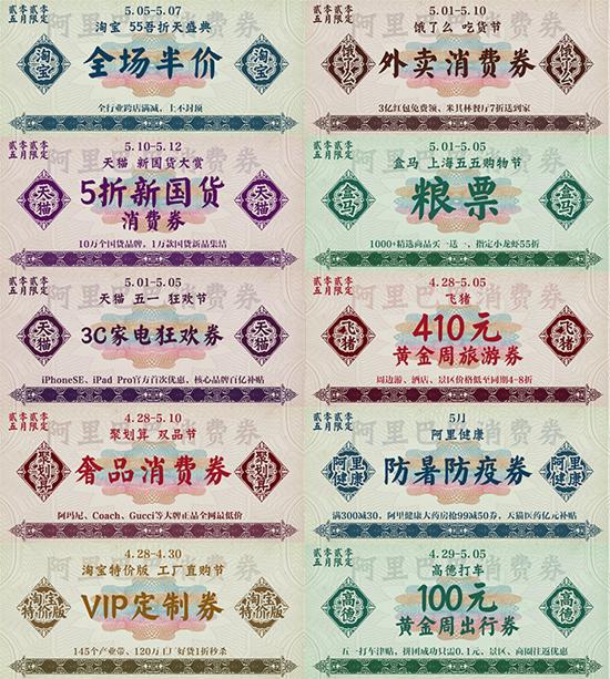 大批“消费券”五一来袭？阿里：这个可以有