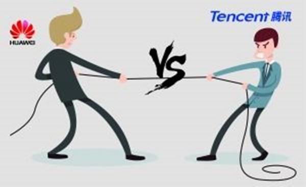 腾讯针对华为手机，网友吐槽：苹果的iOS为什么没事？