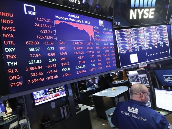 美国股市突然暴跌：九大富豪资产一天蒸发1765亿