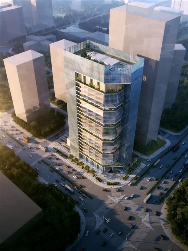 深圳迅雷大厦今日封顶：6.5万平米，将成公司总部