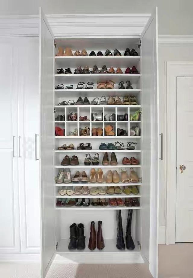 鞋柜怎样设计大气又美观？注意这3点，就可以打造出实用的鞋柜