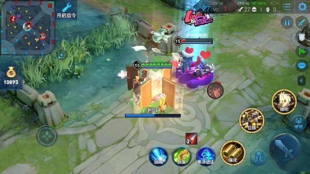 王者荣耀那些多人特效，刘备新皮与香香杀手，玩家：回城时有点挤