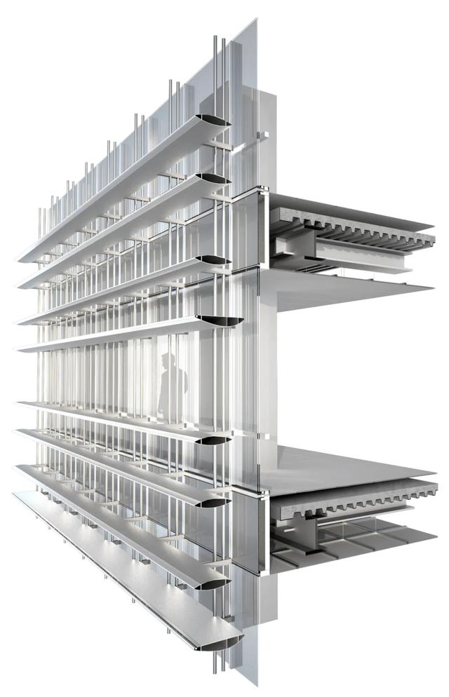 高300米，深圳南山区地标性摩天楼——中洲控股金融中心