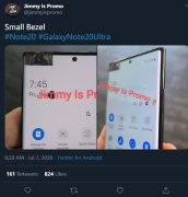 三星Note20真机亮屏照首曝！华为Mate40能否一战？