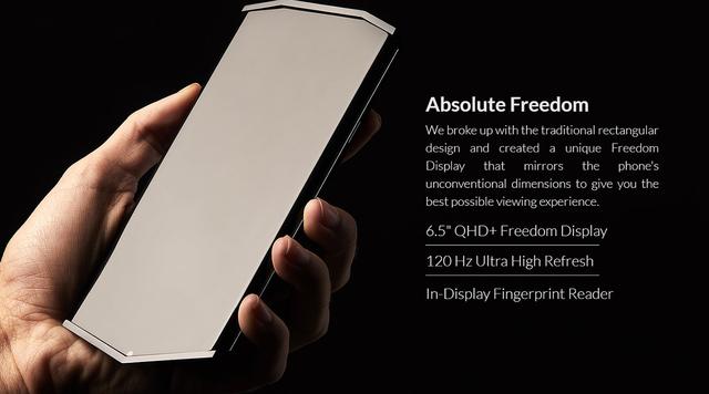 设计师真牛，海外厂商推出七边形手机，参数党想要的它都有