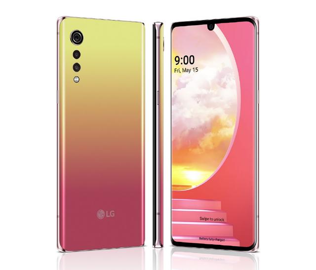 LG VELVET新机外观图官宣,厚度很完美,比小米和华为帅气