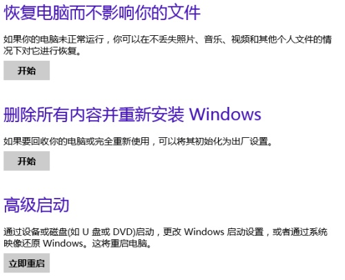 win8电脑系统设置打不开解决办法