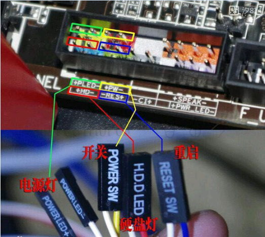 diy装机常用跳线安装教程