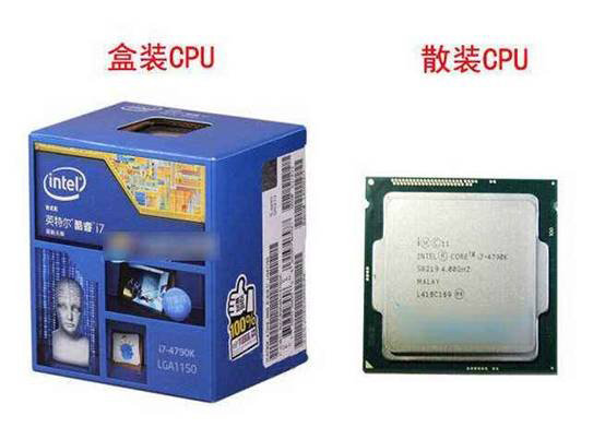 cpu散片是什么意思