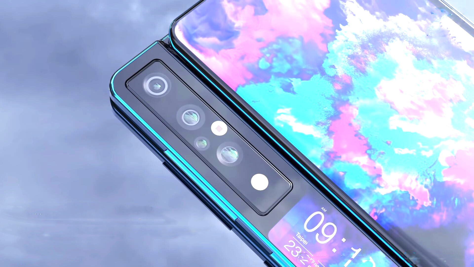 三星折叠概念新机，外折叠+翻转镜头，这才是三星的实力