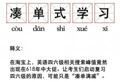淘宝教育：四六级临考才复习 考前一个月相关搜索环比上涨94% 究竟发生了什么